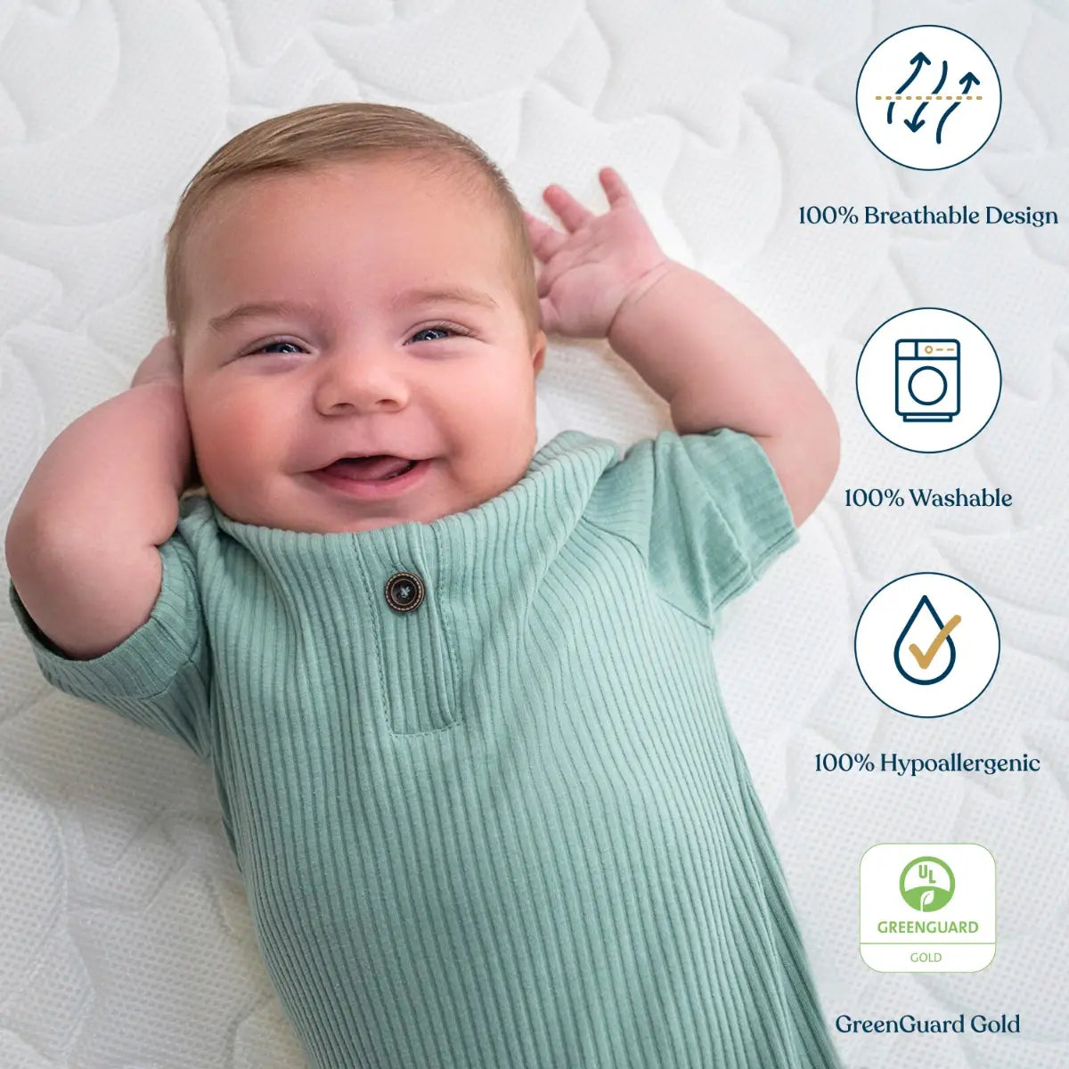 DreamWeave Breathable Crib Mattress