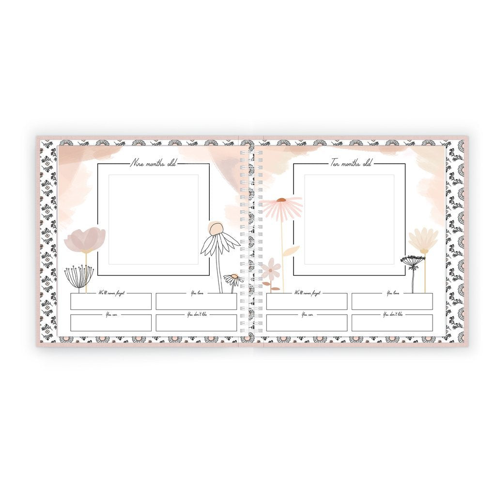 Luxury Memory Book- Wildflower Meadow