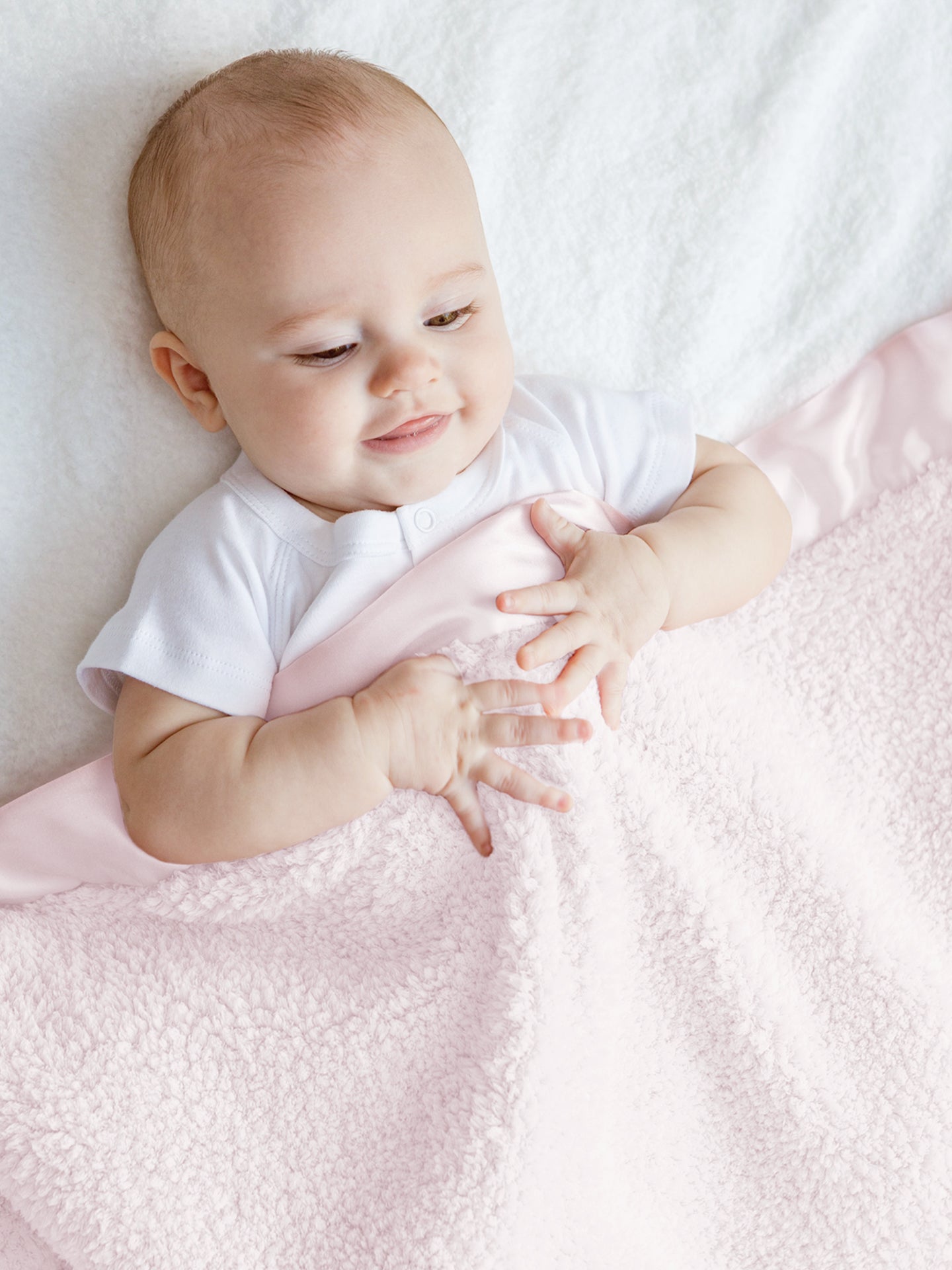 Chenille Blanket- Pink