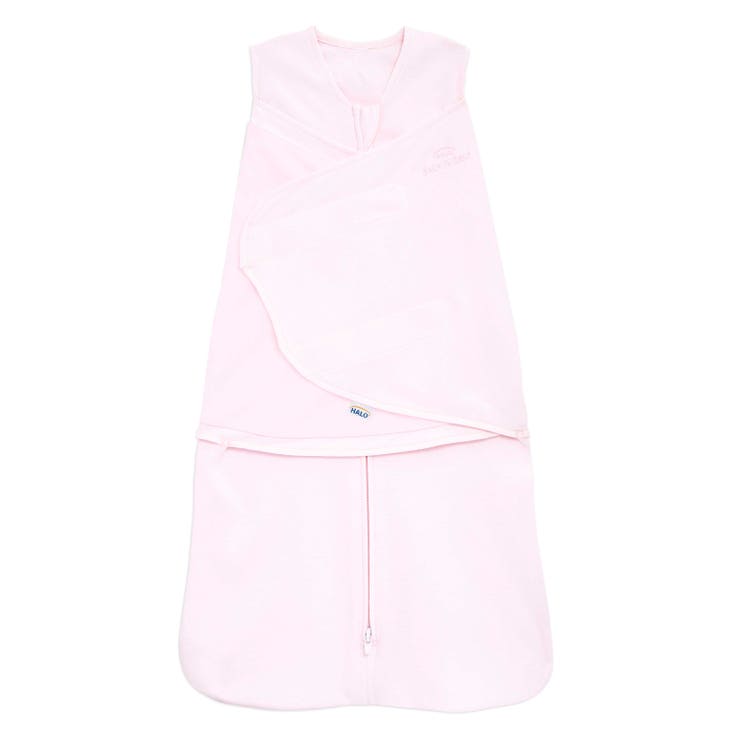 Sleepsack Swaddle- Soft Pink Cotton
