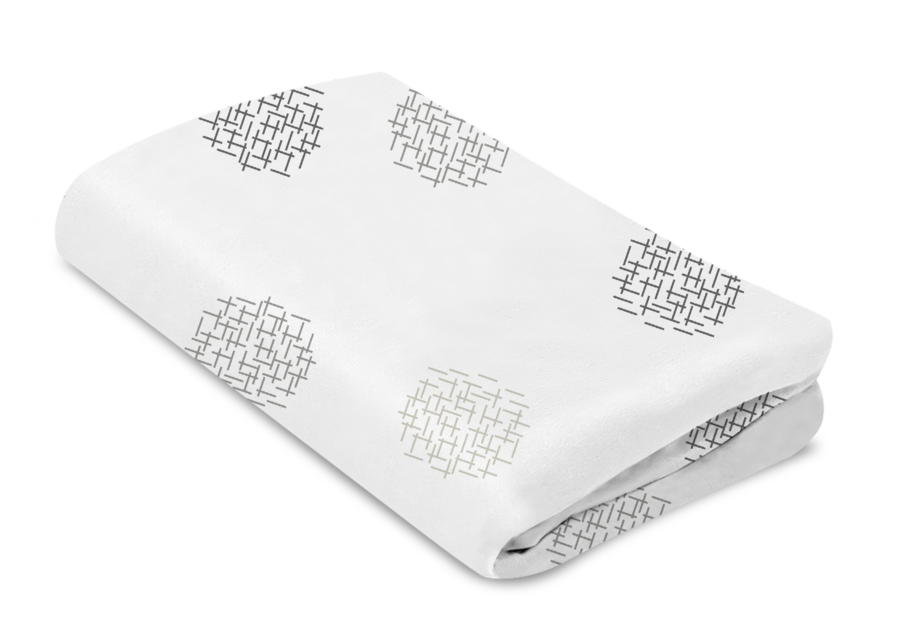 Mamaroo Sleep Cotton Bassinet Sheets- White Crosshatch