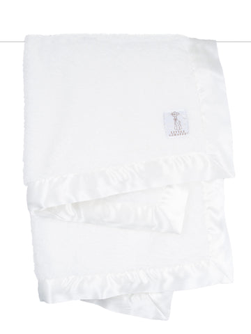 Chenille Blanket White